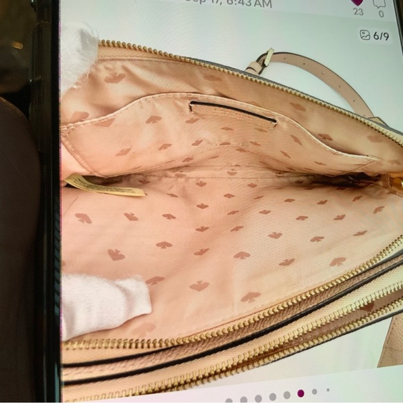 Kate Spade Flamingo Crossbody EUC - Picture 6 of 8